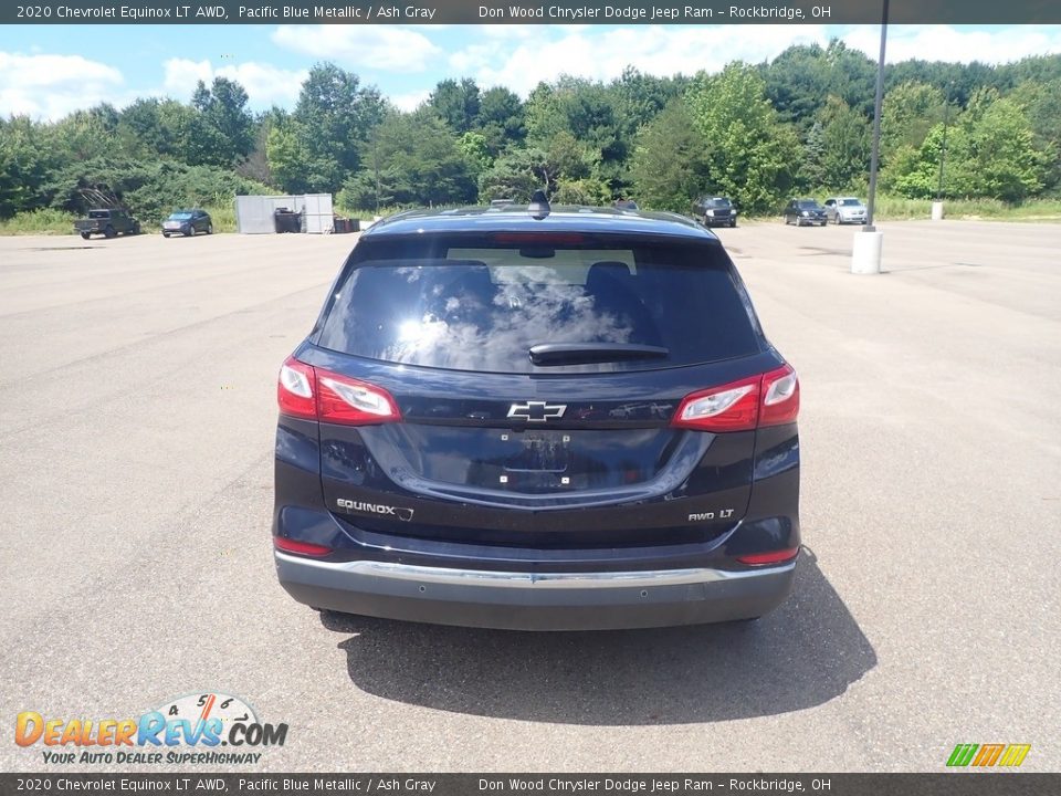 2020 Chevrolet Equinox LT AWD Pacific Blue Metallic / Ash Gray Photo #7