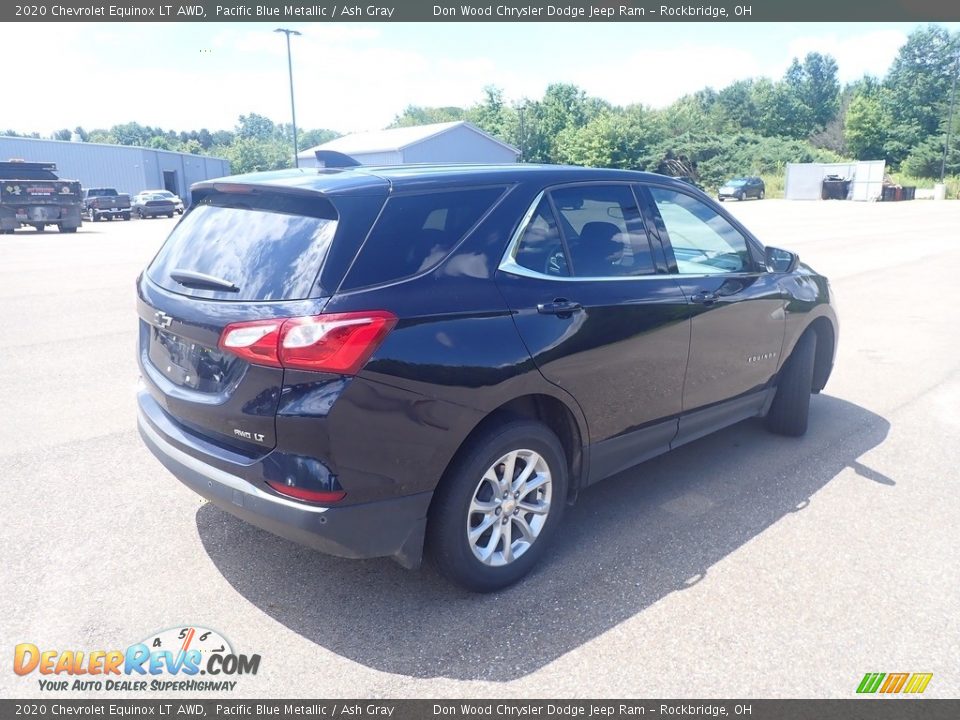 2020 Chevrolet Equinox LT AWD Pacific Blue Metallic / Ash Gray Photo #8