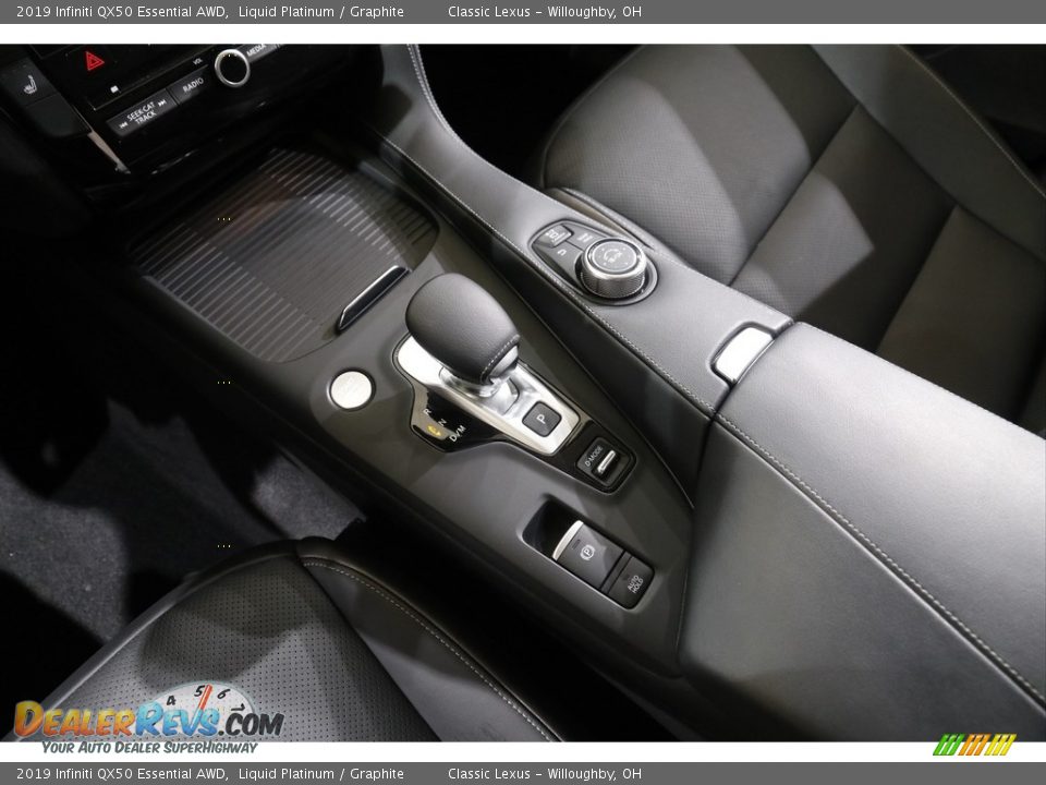 2019 Infiniti QX50 Essential AWD Shifter Photo #16