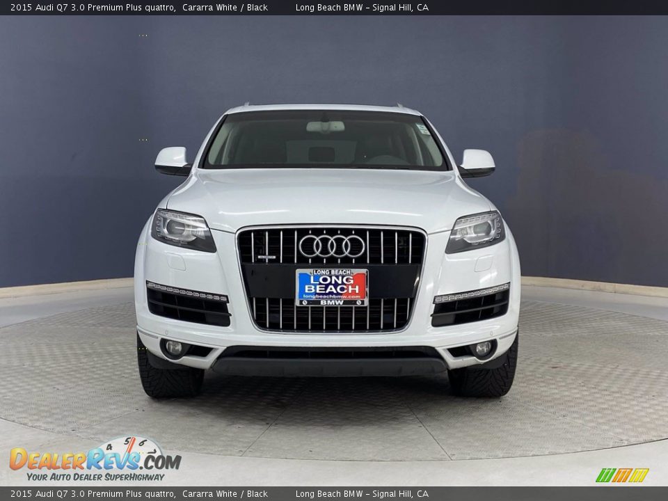 2015 Audi Q7 3.0 Premium Plus quattro Cararra White / Black Photo #2