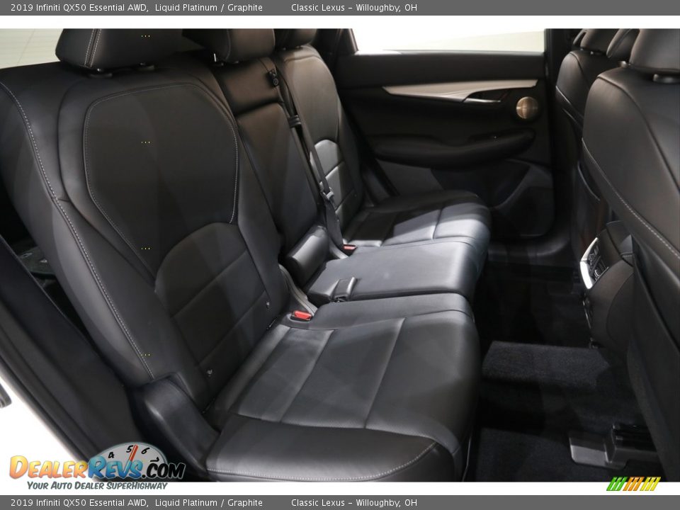 Rear Seat of 2019 Infiniti QX50 Essential AWD Photo #20