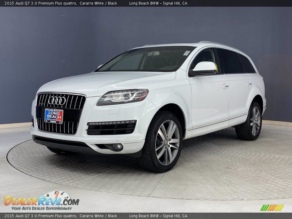 2015 Audi Q7 3.0 Premium Plus quattro Cararra White / Black Photo #3