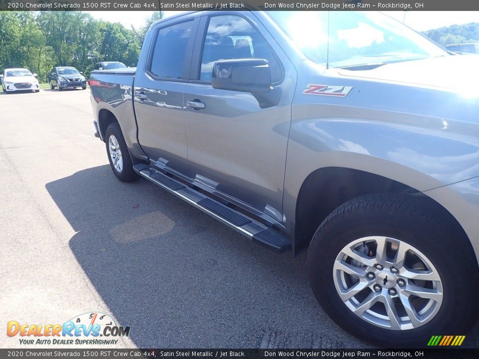 2020 Chevrolet Silverado 1500 RST Crew Cab 4x4 Satin Steel Metallic / Jet Black Photo #2