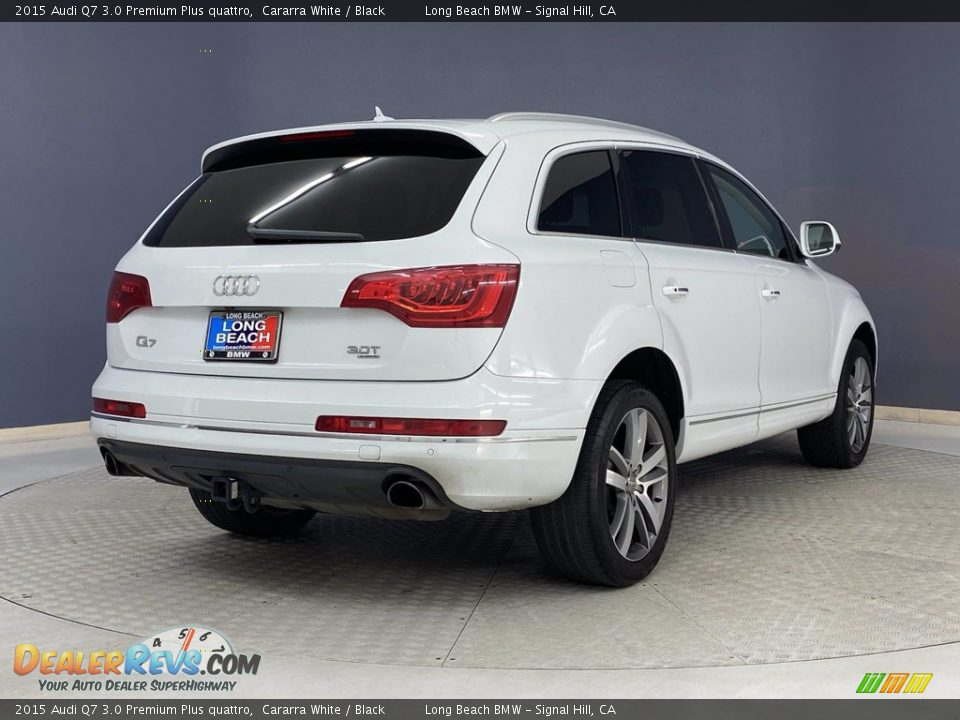 2015 Audi Q7 3.0 Premium Plus quattro Cararra White / Black Photo #5