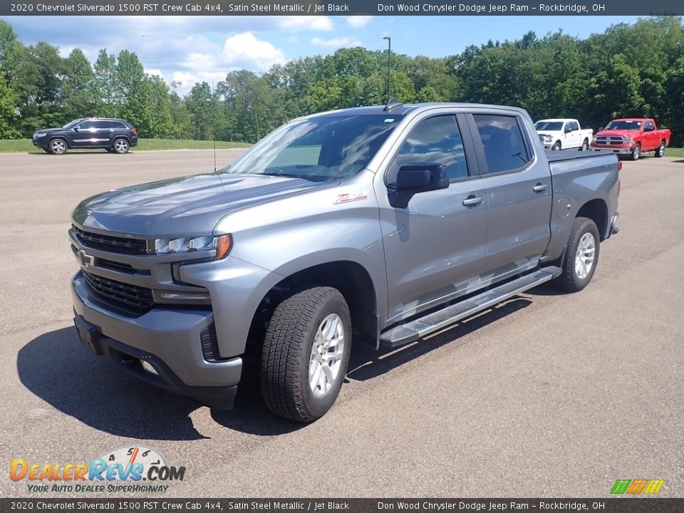 2020 Chevrolet Silverado 1500 RST Crew Cab 4x4 Satin Steel Metallic / Jet Black Photo #4