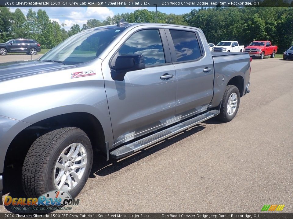 2020 Chevrolet Silverado 1500 RST Crew Cab 4x4 Satin Steel Metallic / Jet Black Photo #5