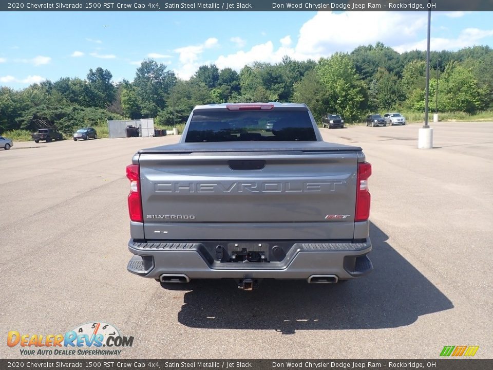 2020 Chevrolet Silverado 1500 RST Crew Cab 4x4 Satin Steel Metallic / Jet Black Photo #7