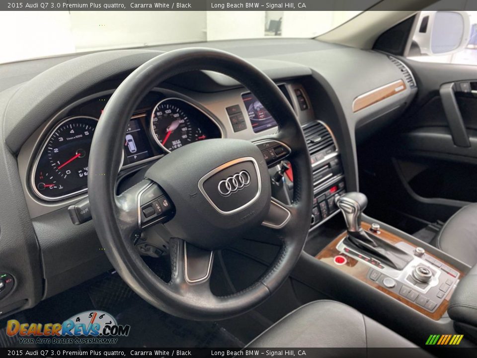 2015 Audi Q7 3.0 Premium Plus quattro Cararra White / Black Photo #16