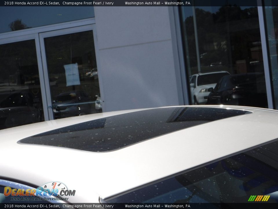 2018 Honda Accord EX-L Sedan Champagne Frost Pearl / Ivory Photo #3