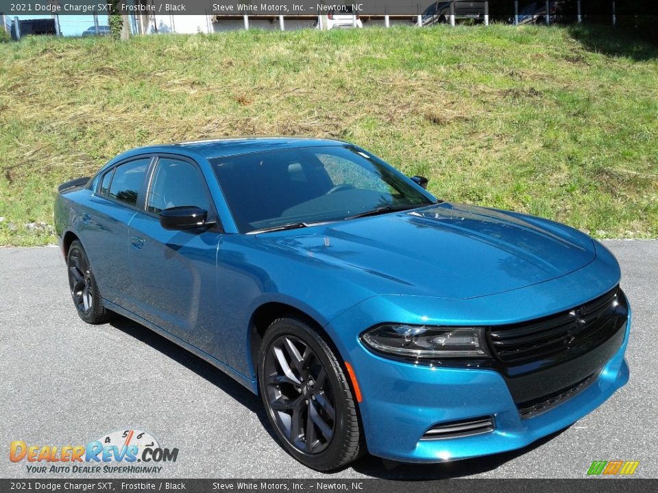 2021 Dodge Charger SXT Frostbite / Black Photo #4