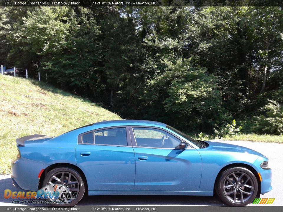 2021 Dodge Charger SXT Frostbite / Black Photo #5