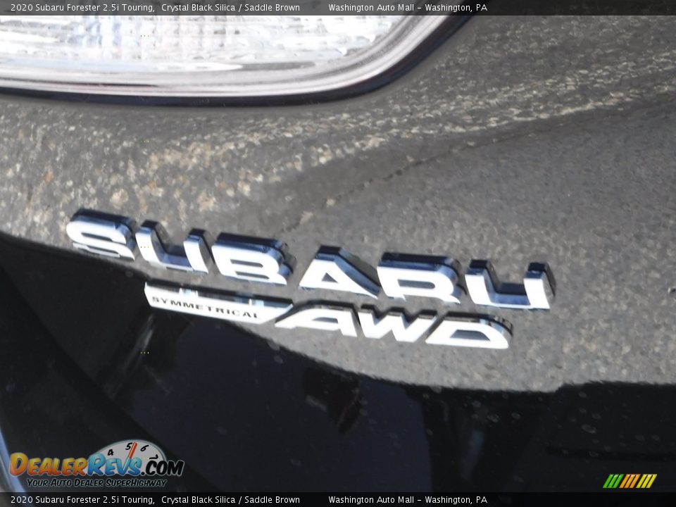 2020 Subaru Forester 2.5i Touring Crystal Black Silica / Saddle Brown Photo #11