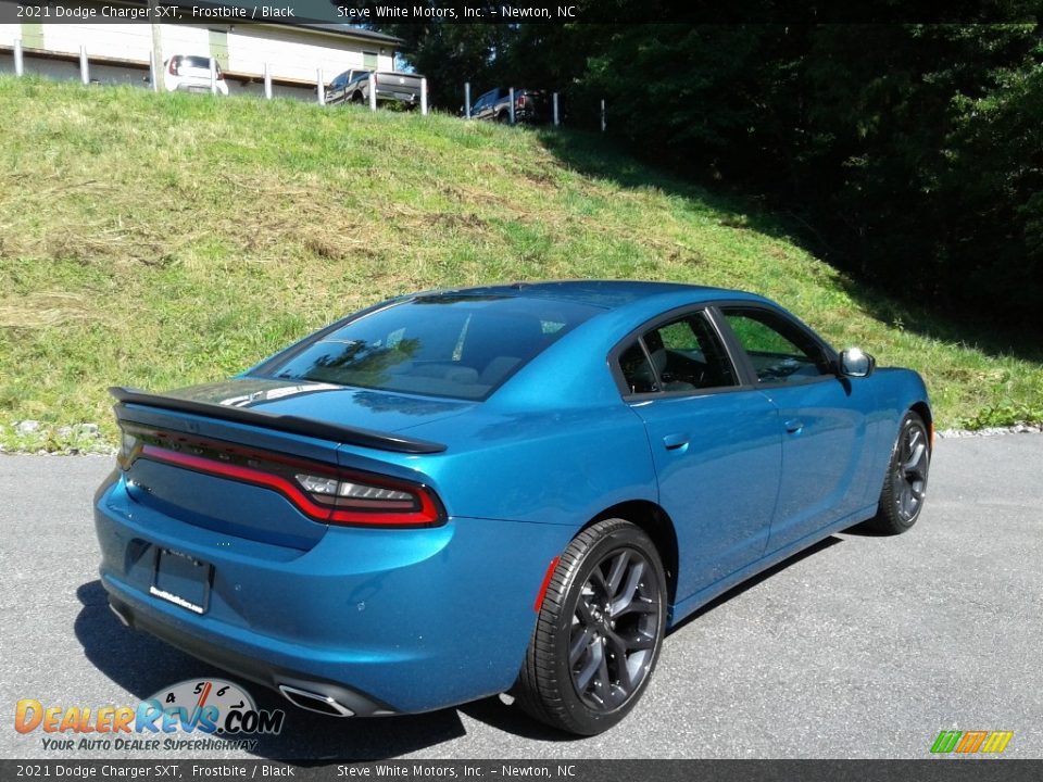 2021 Dodge Charger SXT Frostbite / Black Photo #6