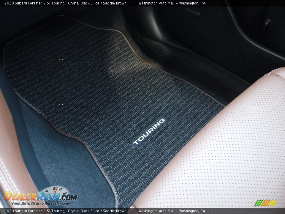 2020 Subaru Forester 2.5i Touring Crystal Black Silica / Saddle Brown Photo #34