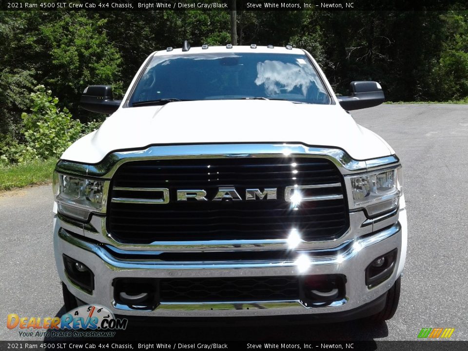 2021 Ram 4500 SLT Crew Cab 4x4 Chassis Bright White / Diesel Gray/Black Photo #3