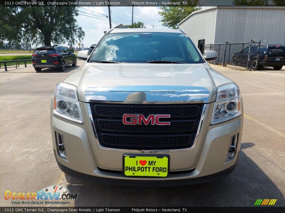 2013 GMC Terrain SLE Champagne Silver Metallic / Light Titanium Photo #2