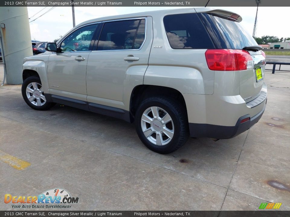 2013 GMC Terrain SLE Champagne Silver Metallic / Light Titanium Photo #5