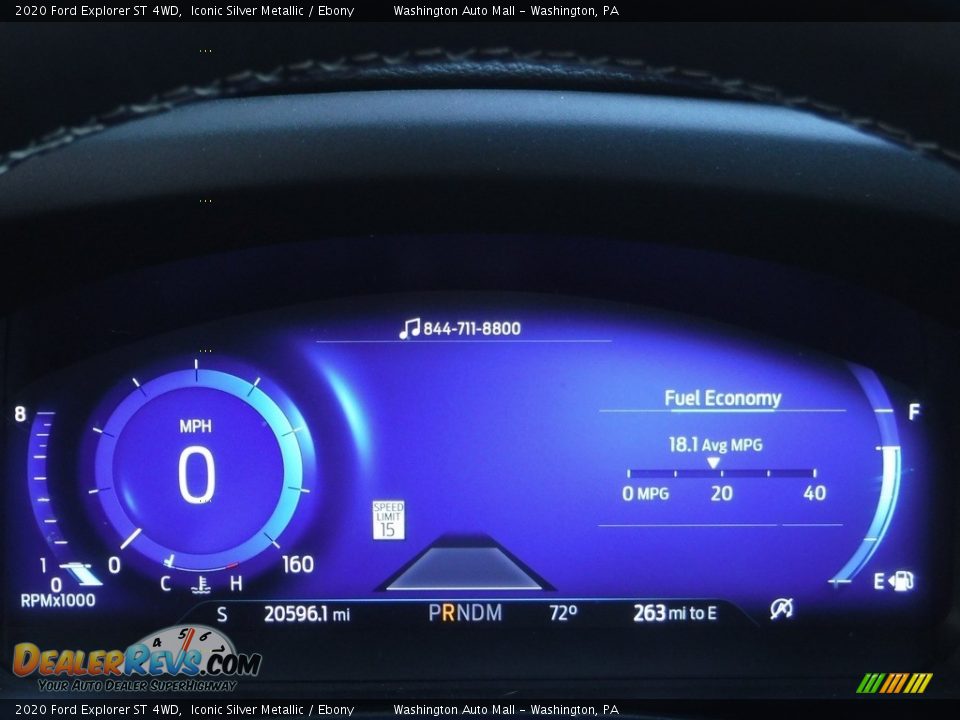 2020 Ford Explorer ST 4WD Gauges Photo #13