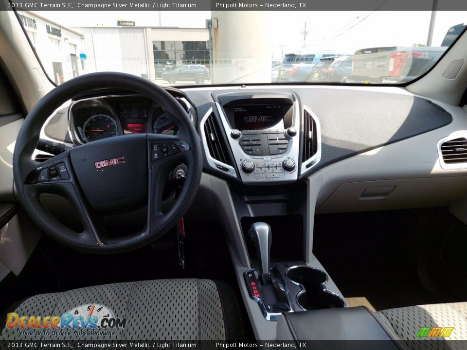 2013 GMC Terrain SLE Champagne Silver Metallic / Light Titanium Photo #11