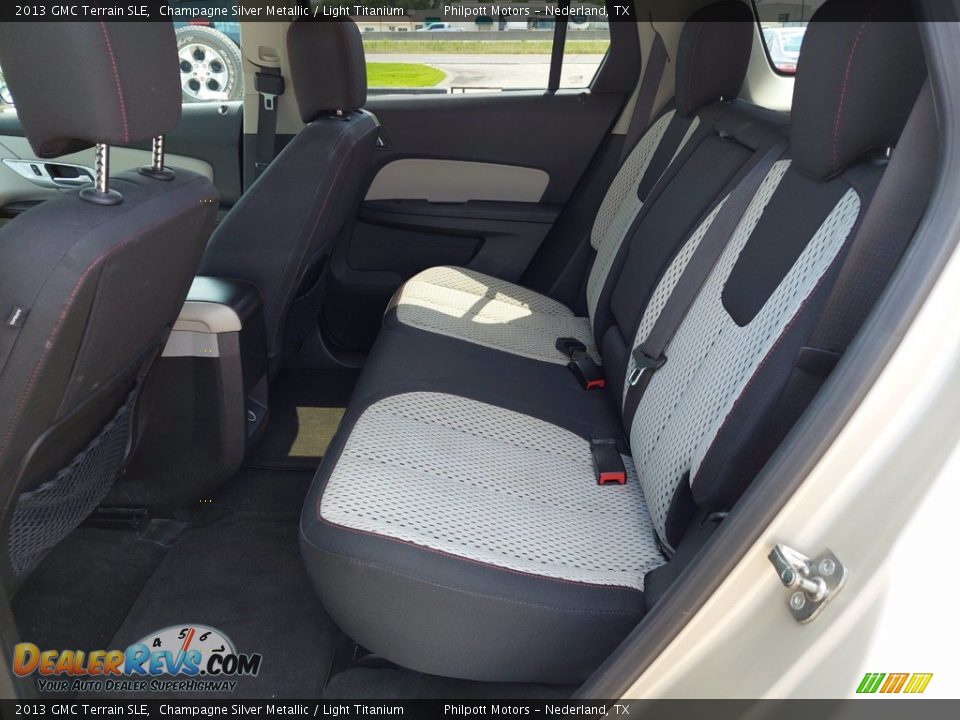 2013 GMC Terrain SLE Champagne Silver Metallic / Light Titanium Photo #12