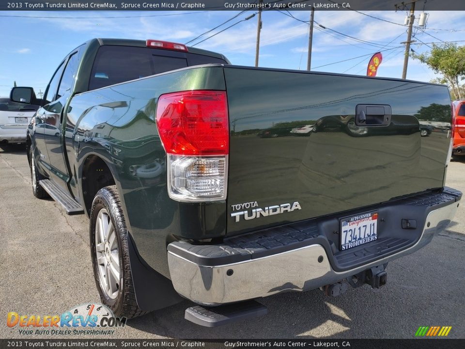 Spruce Green Mica 2013 Toyota Tundra Limited CrewMax Photo #4