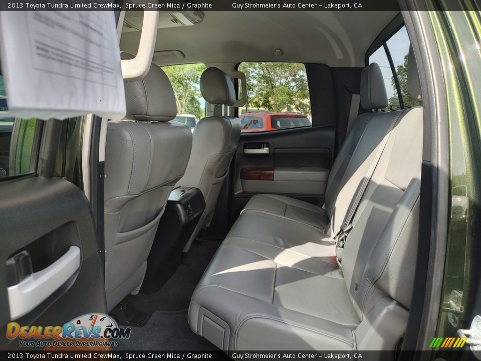 Rear Seat of 2013 Toyota Tundra Limited CrewMax Photo #9