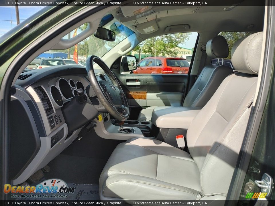 Front Seat of 2013 Toyota Tundra Limited CrewMax Photo #10