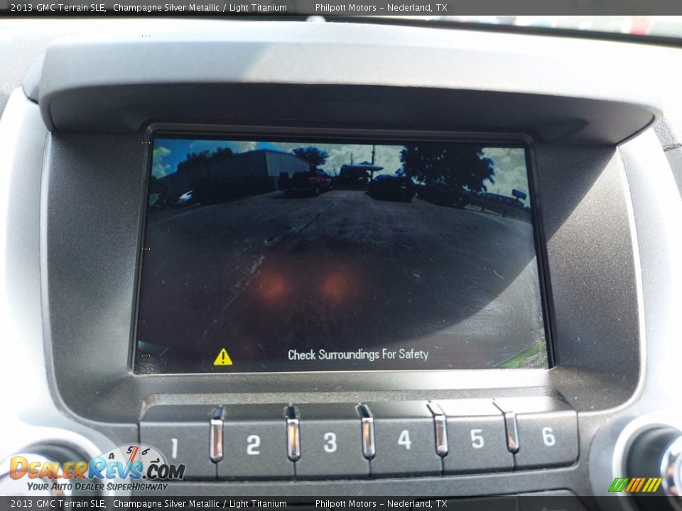 2013 GMC Terrain SLE Champagne Silver Metallic / Light Titanium Photo #21