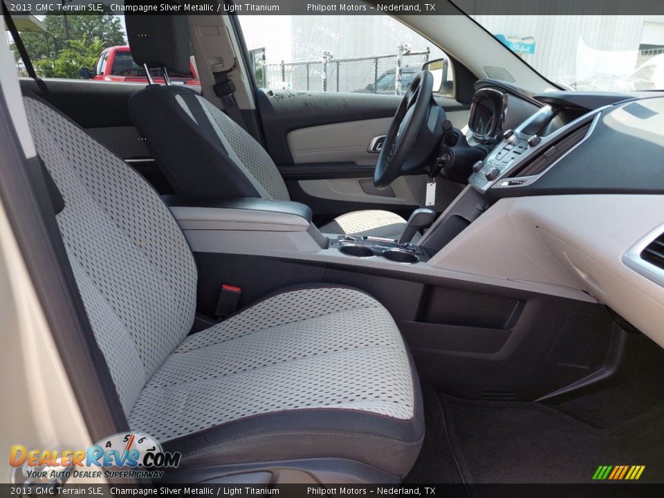 2013 GMC Terrain SLE Champagne Silver Metallic / Light Titanium Photo #24