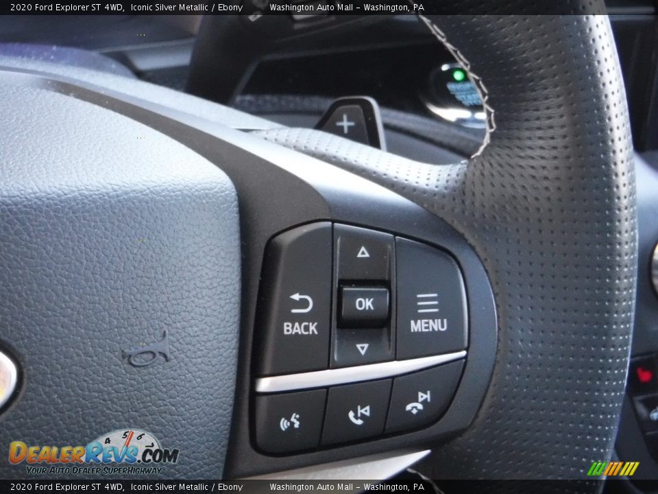 2020 Ford Explorer ST 4WD Steering Wheel Photo #30