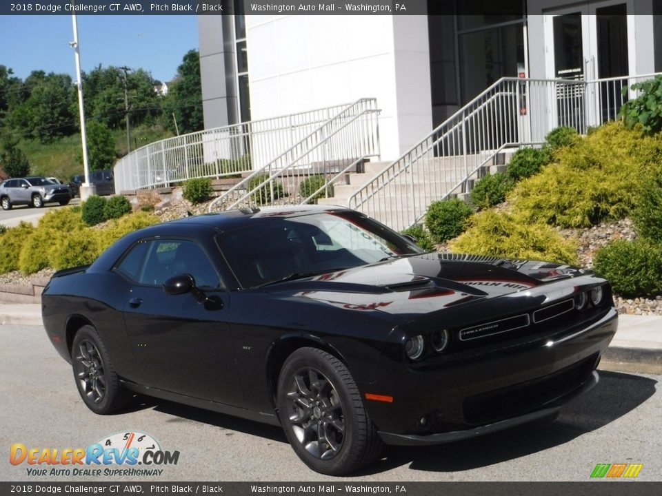 2018 Dodge Challenger GT AWD Pitch Black / Black Photo #1