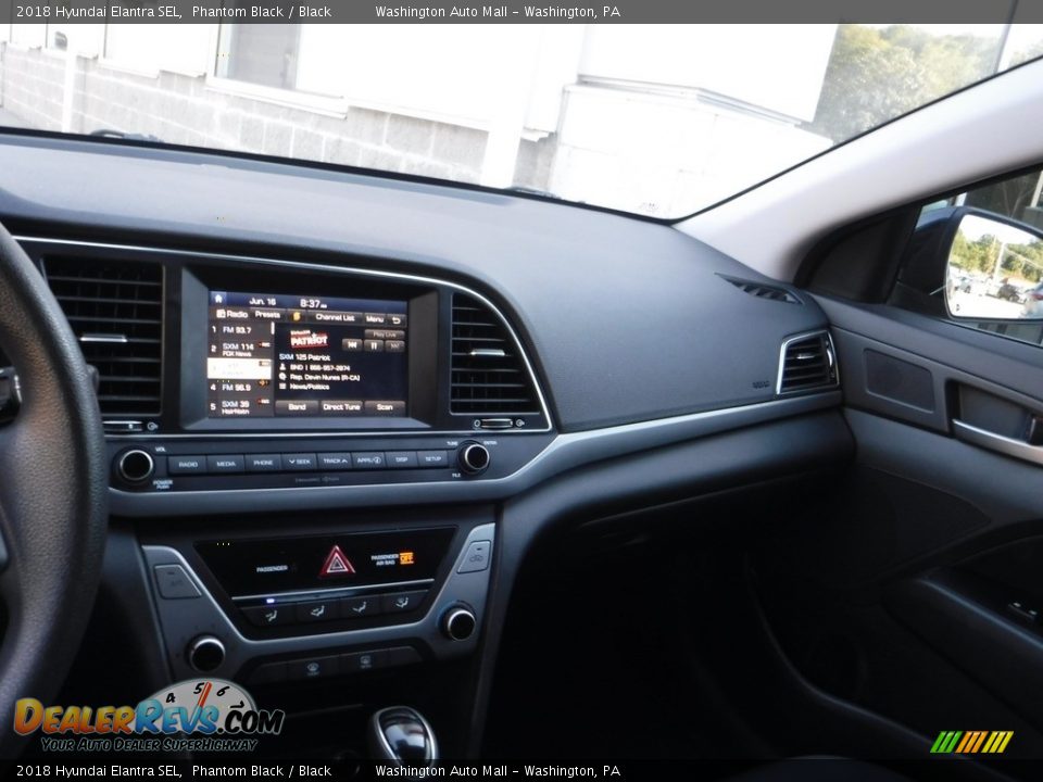 2018 Hyundai Elantra SEL Phantom Black / Black Photo #3