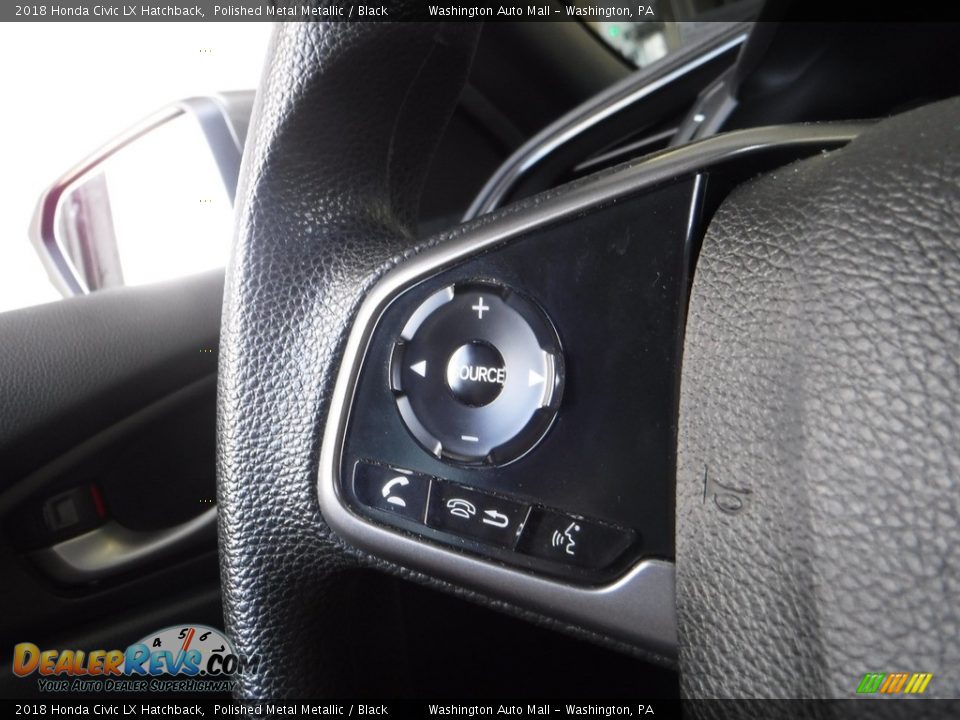 2018 Honda Civic LX Hatchback Steering Wheel Photo #21