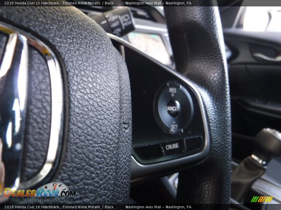 2018 Honda Civic LX Hatchback Steering Wheel Photo #22