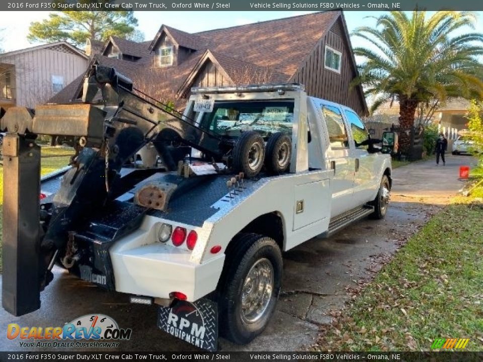 Oxford White 2016 Ford F350 Super Duty XLT Crew Cab Tow Truck Photo #16