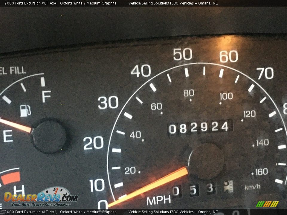2000 Ford Excursion XLT 4x4 Oxford White / Medium Graphite Photo #2