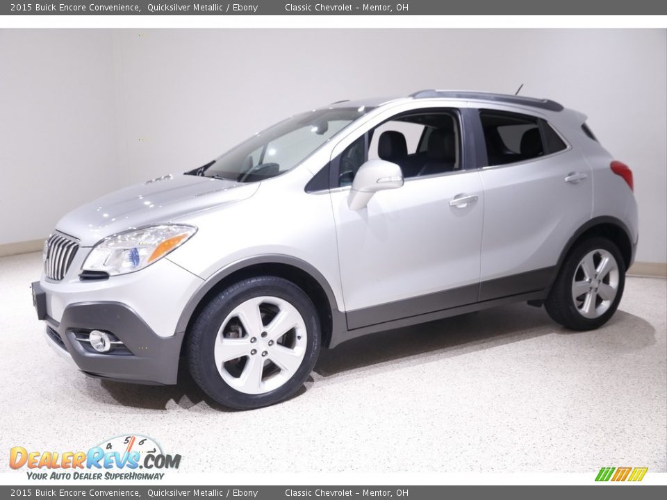 2015 Buick Encore Convenience Quicksilver Metallic / Ebony Photo #3