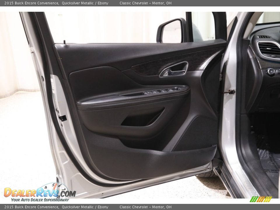 2015 Buick Encore Convenience Quicksilver Metallic / Ebony Photo #4