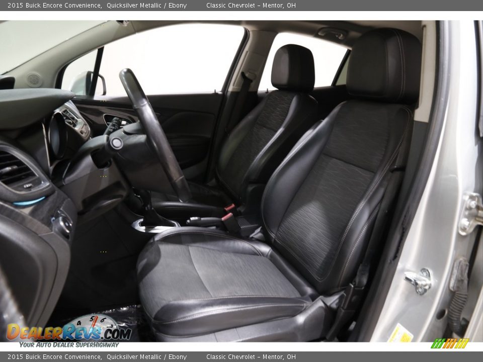 2015 Buick Encore Convenience Quicksilver Metallic / Ebony Photo #5