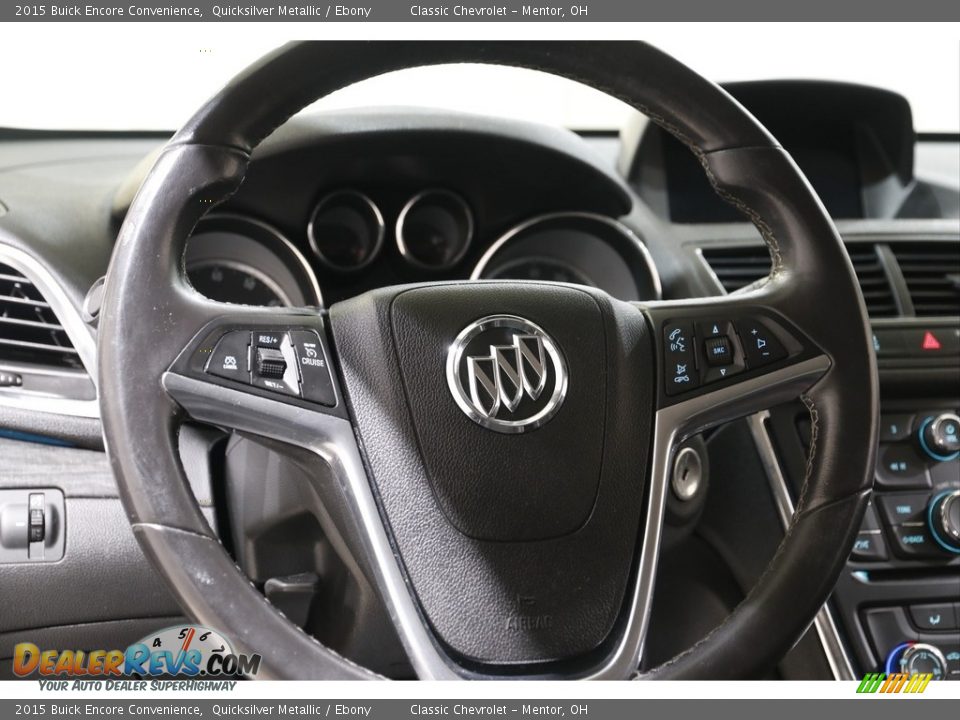 2015 Buick Encore Convenience Quicksilver Metallic / Ebony Photo #7