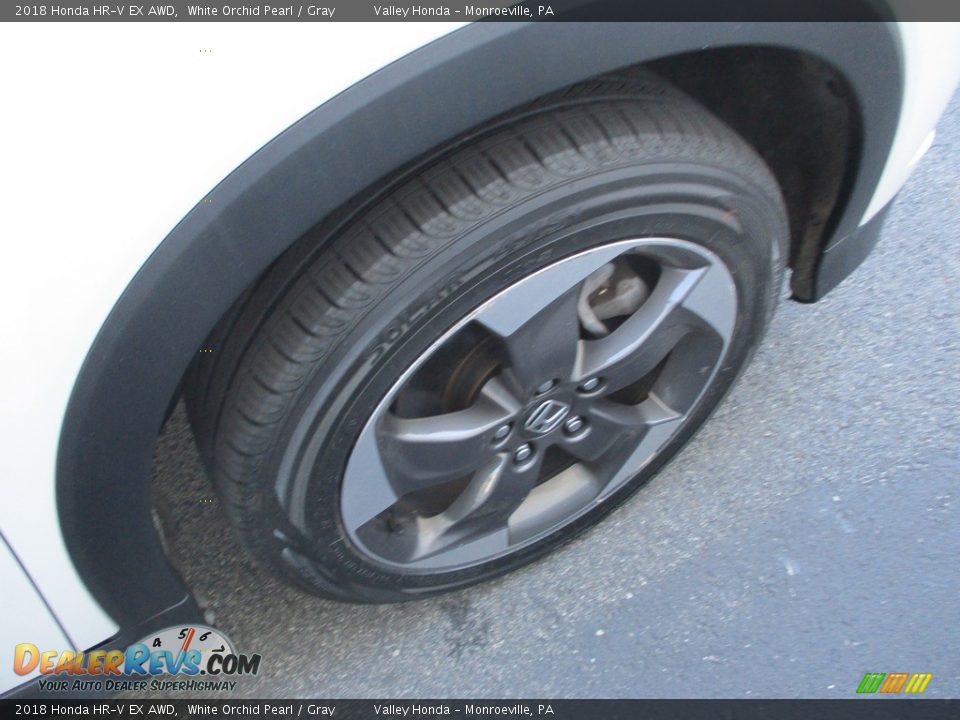 2018 Honda HR-V EX AWD White Orchid Pearl / Gray Photo #6