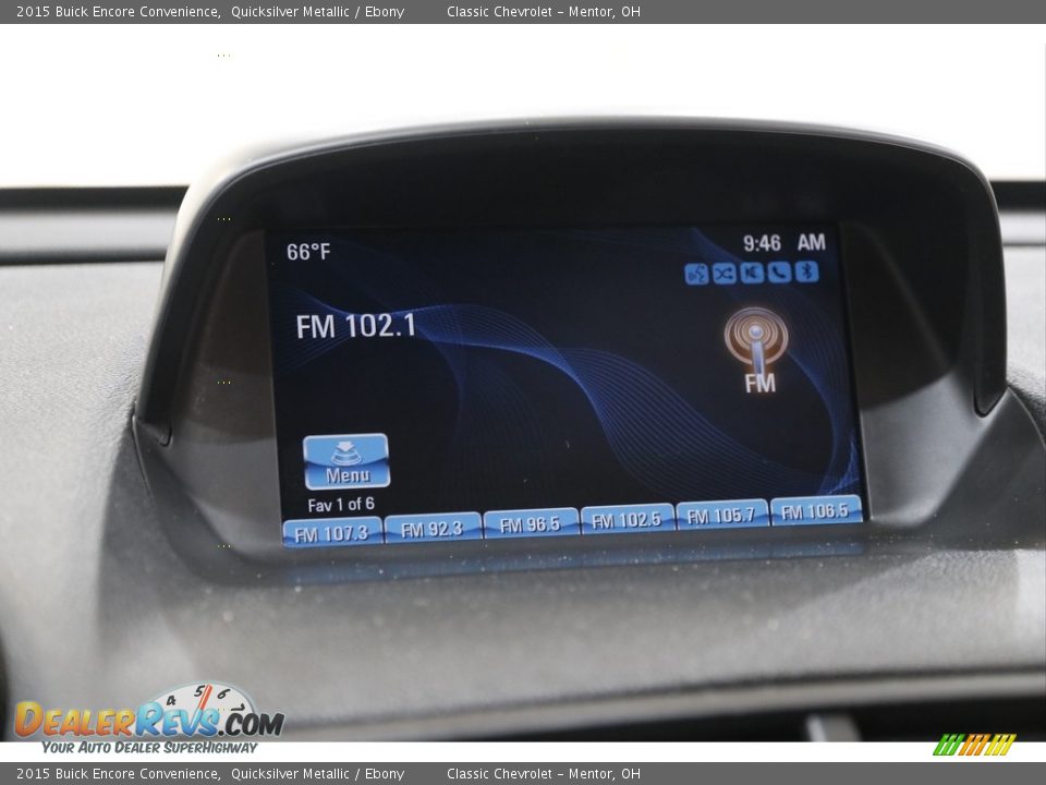 2015 Buick Encore Convenience Quicksilver Metallic / Ebony Photo #11