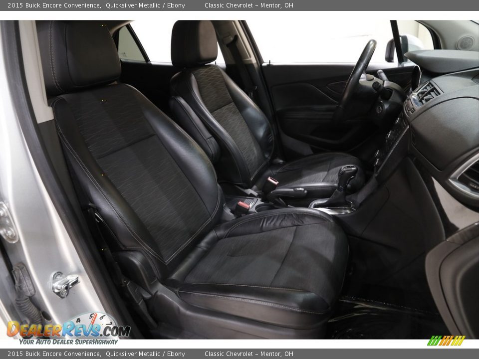 2015 Buick Encore Convenience Quicksilver Metallic / Ebony Photo #14