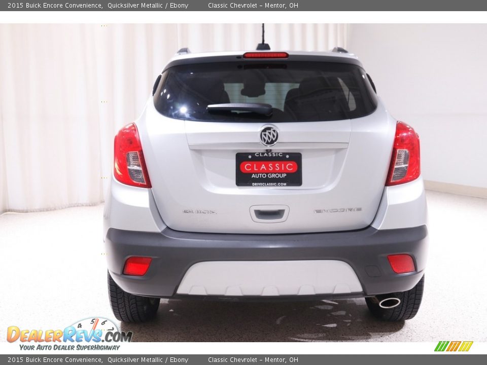 2015 Buick Encore Convenience Quicksilver Metallic / Ebony Photo #17