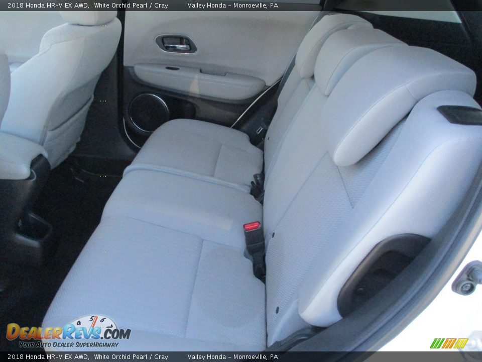 2018 Honda HR-V EX AWD White Orchid Pearl / Gray Photo #13