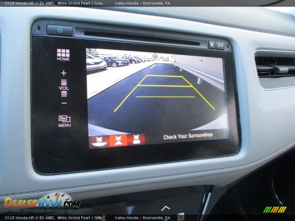 2018 Honda HR-V EX AWD White Orchid Pearl / Gray Photo #16