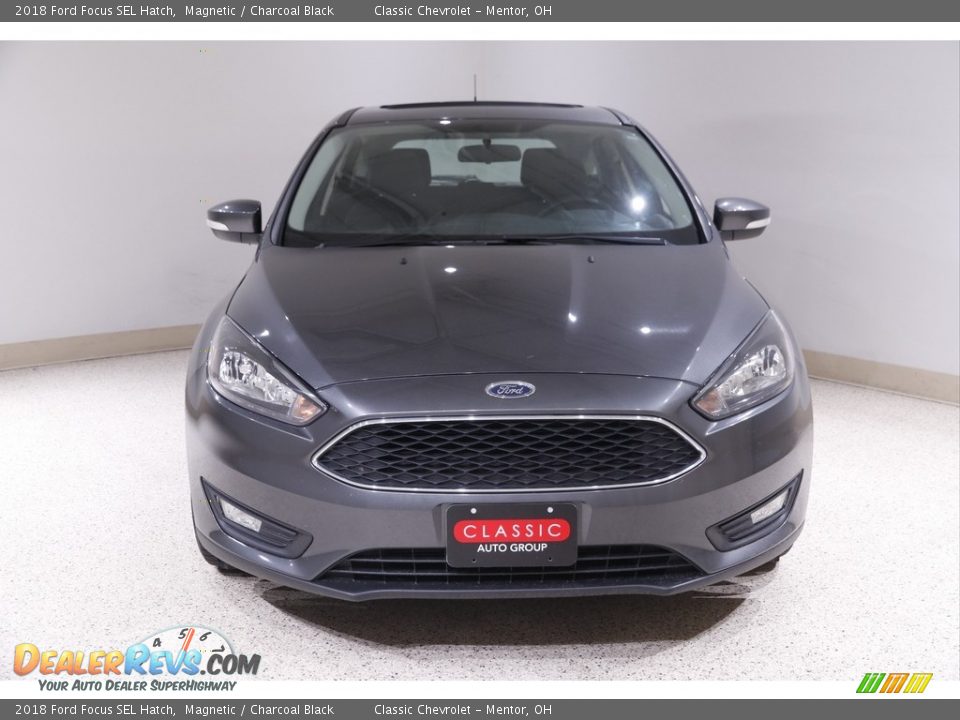 2018 Ford Focus SEL Hatch Magnetic / Charcoal Black Photo #2