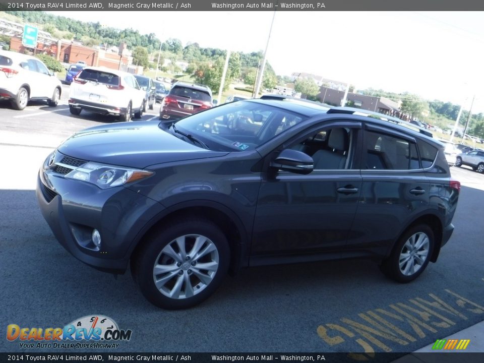 2014 Toyota RAV4 Limited AWD Magnetic Gray Metallic / Ash Photo #7