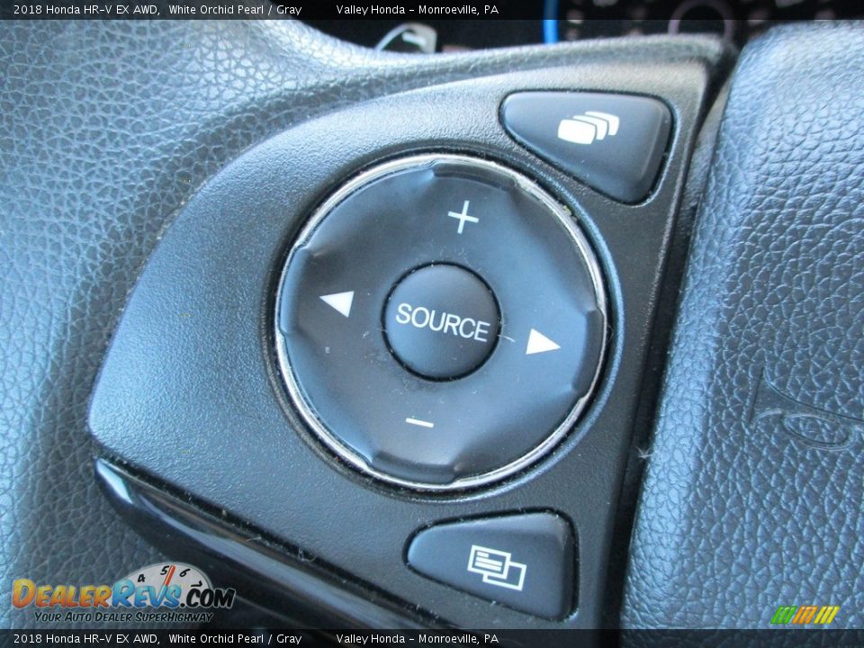 2018 Honda HR-V EX AWD White Orchid Pearl / Gray Photo #18