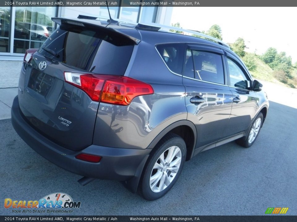 2014 Toyota RAV4 Limited AWD Magnetic Gray Metallic / Ash Photo #10